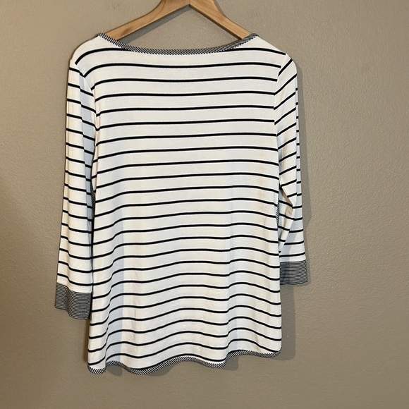 Oprah Longline T-shirt by Talbots Longline Size Small - Picture 5 of 6